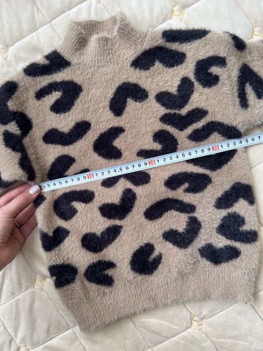 Кофта тепла леопард