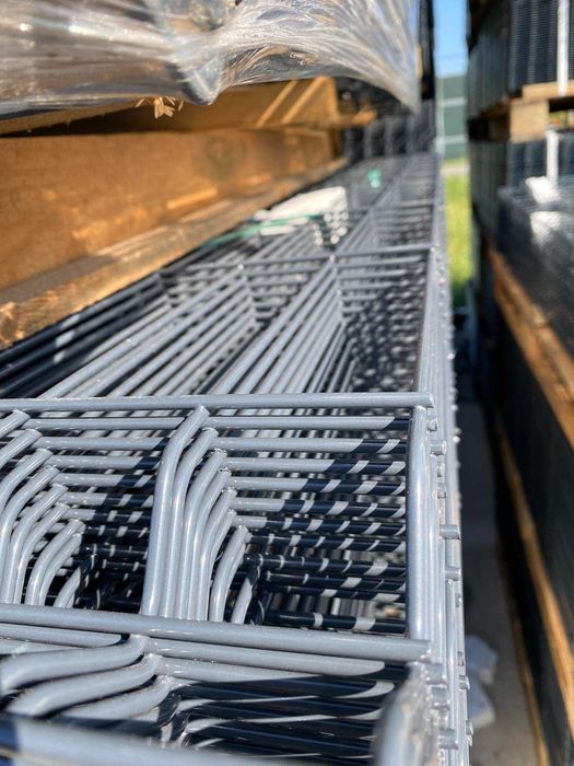 Ogrodzenie panelowe 153cm fi4 czarny/ antracyt  55zł/1mb