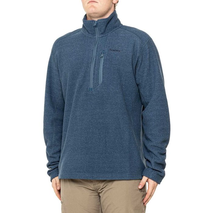 Чоловіча флісова кофта Simms Rivershed Quater Zip S-M