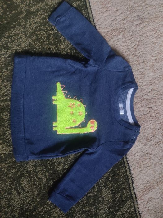 Bluza / Bluzka z dinozaurem rozmiar 74