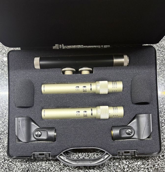 1 Par Microfones Shure KSM 141