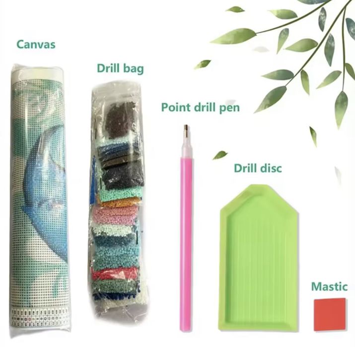 Алмазна вишивка, подарунковий набір, подарочный набор