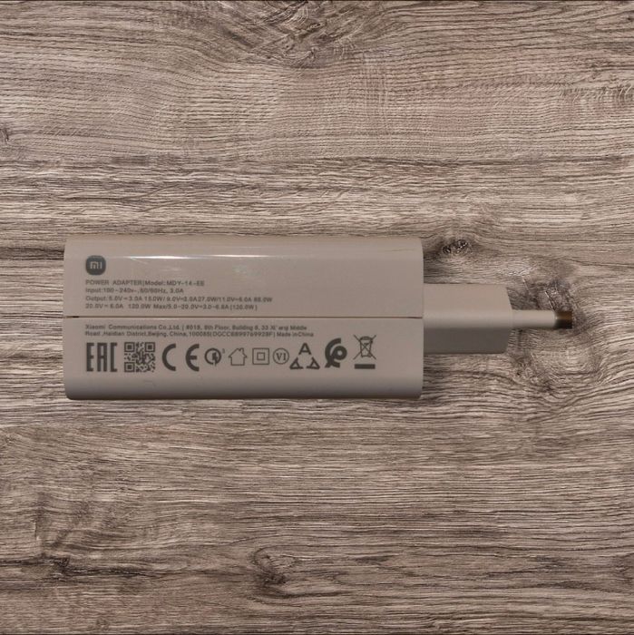 Oryginalna ładowarka Xiaomi 120 W   plus przewód USB  typu A do C