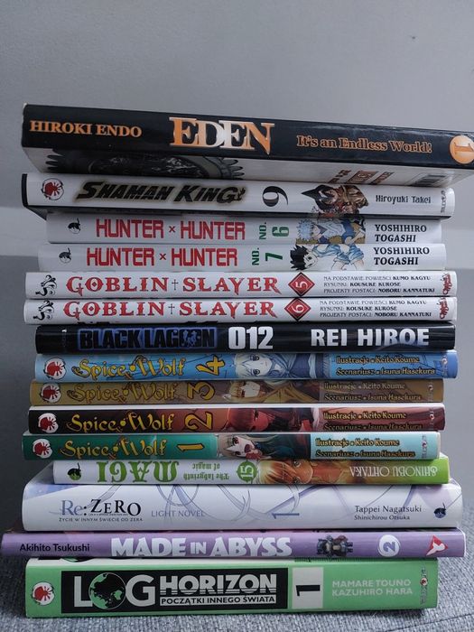 Zestaw mang manga anime różne ¡OPIS!