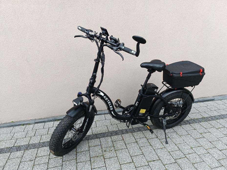 Rower elektryczny KETELES KF9  18Ah, Hamulec olejowy 20"