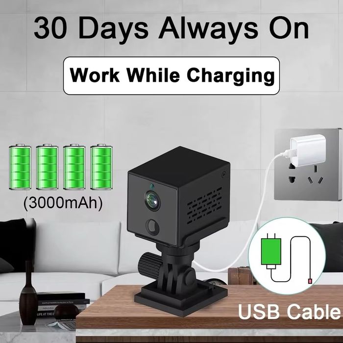 Мини 5Мп камера 4G(на сим карте) с встроенной батареей, O-KAM Pro