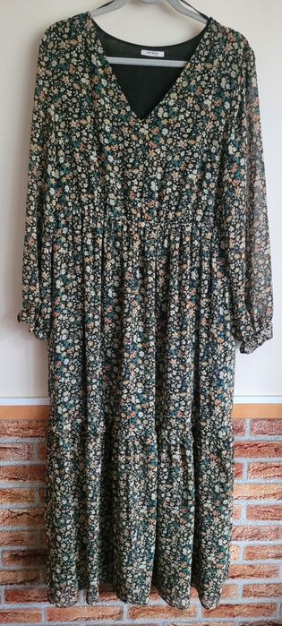 Sukienka maxi w kwiaty firmy Orsay