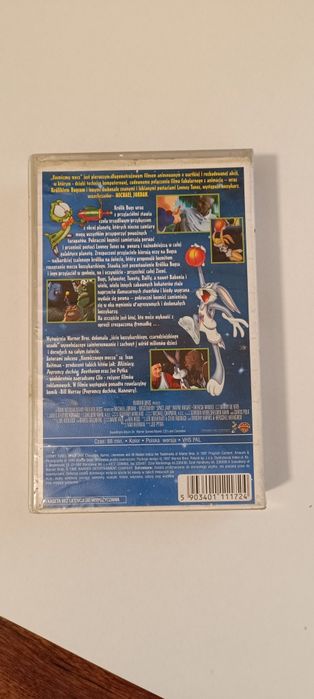 Kaseta VHS Kosmiczny mecz.