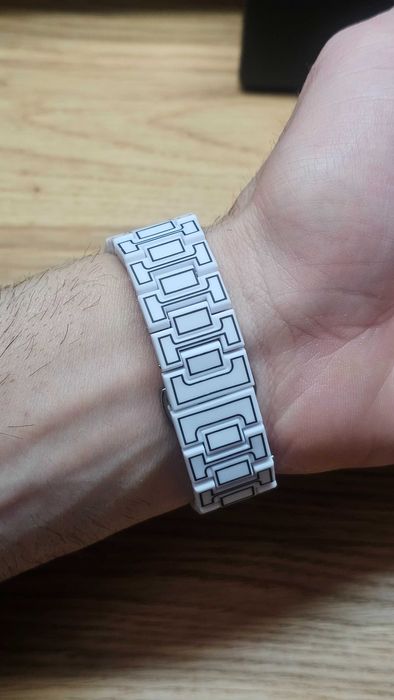 Relógio branco estilo D1 Milano