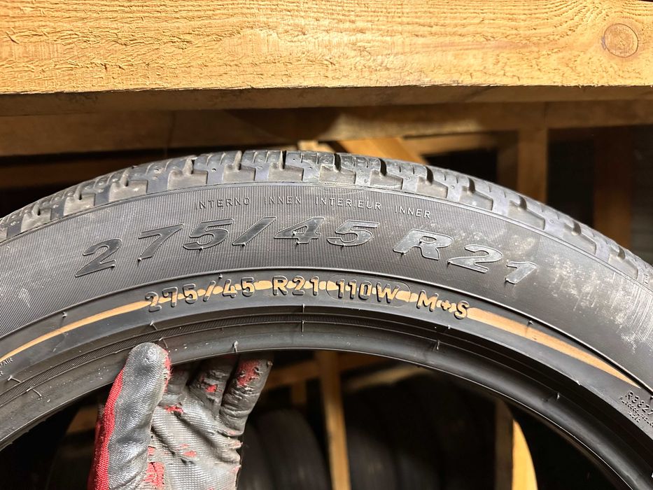Шини всесезонні 275/45R21 PIRELLI SCORPION VERDE 4шт 6,5-7,5мм 2020
