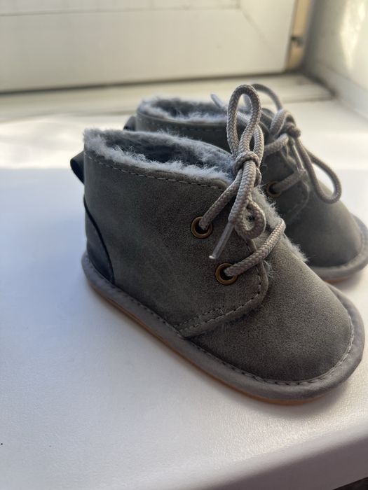 Теплі черевики пінетки для малюків