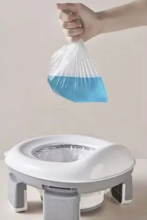 Дитячий горшок, туристичний складний горшок