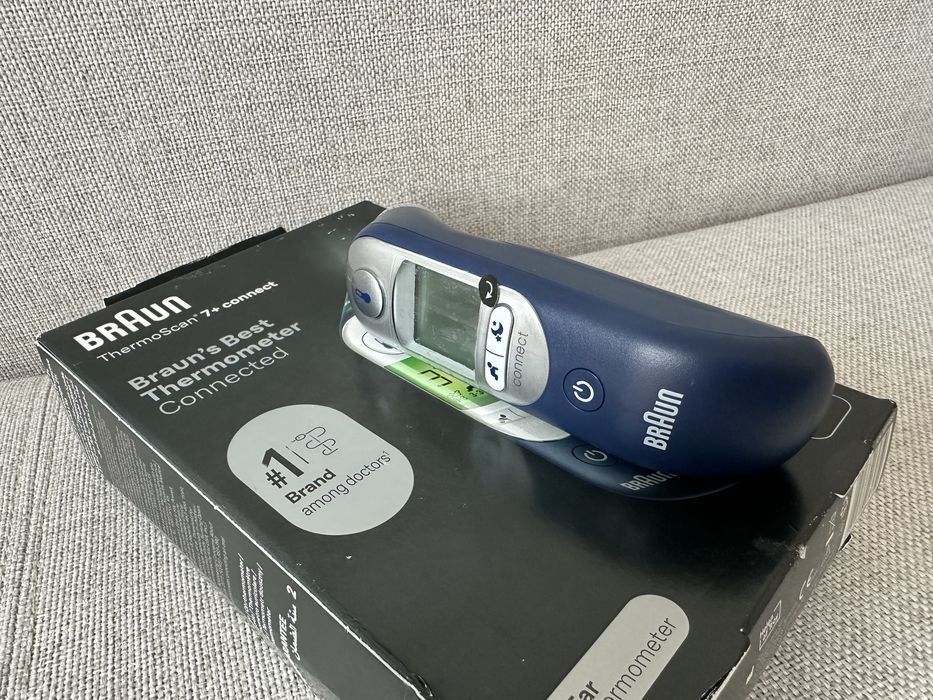 Braun ThermoScan 7+ Connect - termometr douszny dla dzieci