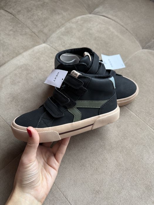 Next кросівки Hi-top на липучці