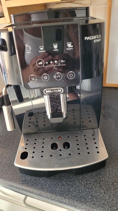 Máquina de café em bom estado
