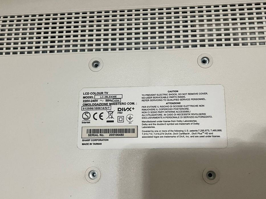 Telewizor Sharp Aquos 26” LCD