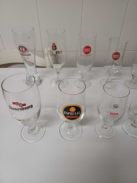 Copos para cerveja grandes 10 unidades