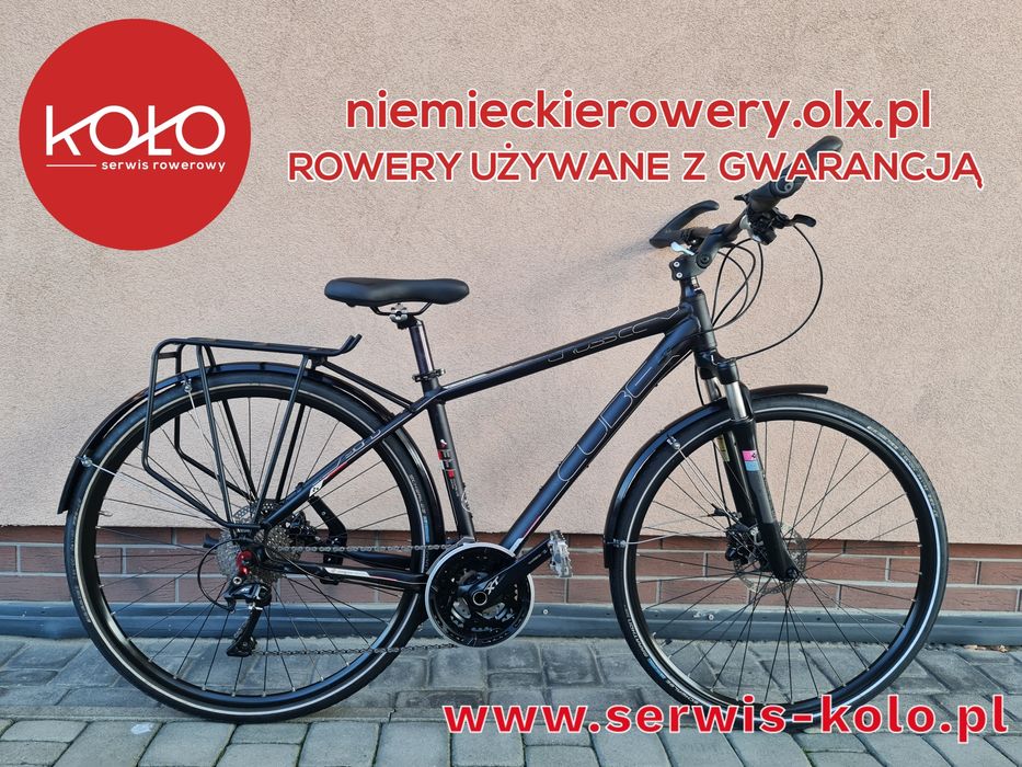 Rower trekkingowy CUBE koła 28 SHIMANO DEORE XT aluminium okazja rabat