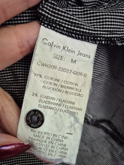 Koszula w kratę Calvin Klein
