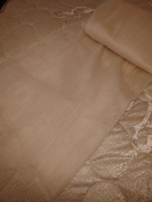 Отрезы ткани фатин сетка