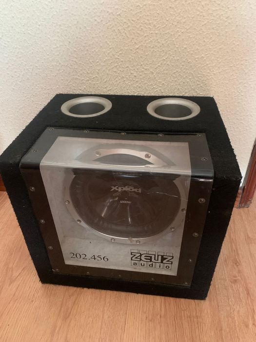 Subwoofer Sony  (caixa acrilico)