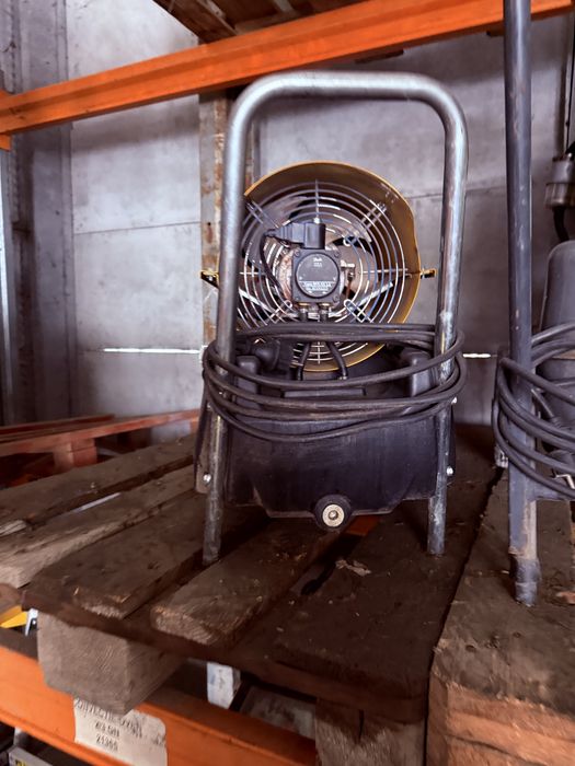 nagrzewnica olejowa master z odprowadzeniem spalin