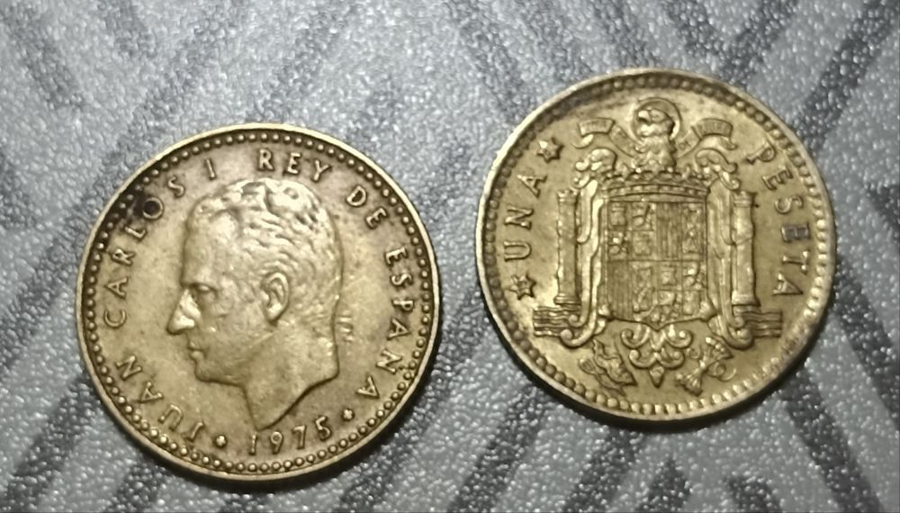 Moedas Pesetas Antigas