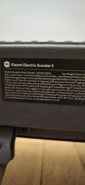Hulajnoga elektryczna Xiaomi 5