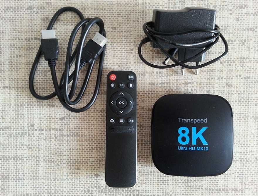 Transpeed 8K Ultra HD Android TV SmartBox