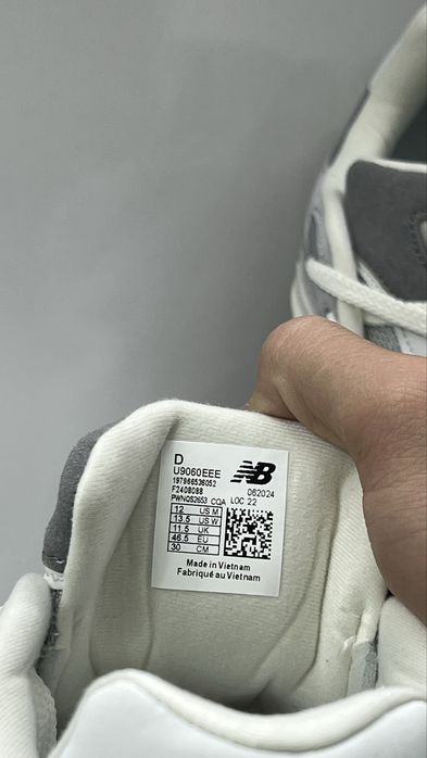 Кросівки New Balance 9060 сірі (41–46)