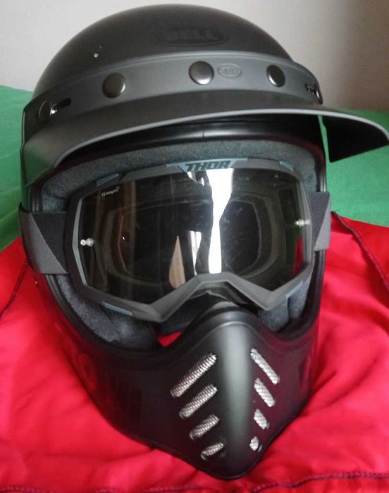 Kask motocyklowy BELL MOTO III retro/vintage