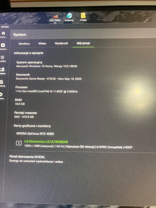 Komputer Gamingowy rtx 4060 , i5-11400f