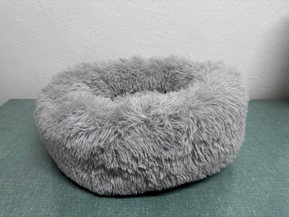 Cama "Nuvem" para Gato ou Cão Pequeno - Cinza