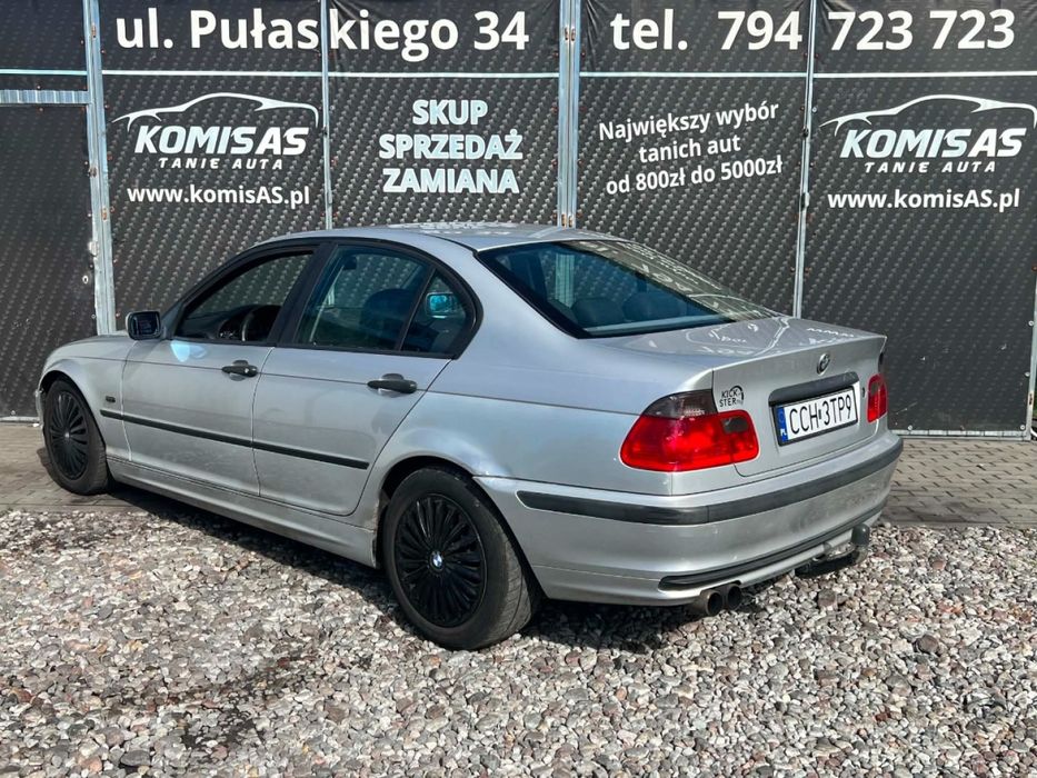 BMW E46 316i 1.9 + GAZ • 105KM • Sprawna Klima • SKÓRY • PEŁEN plac tanich aut
