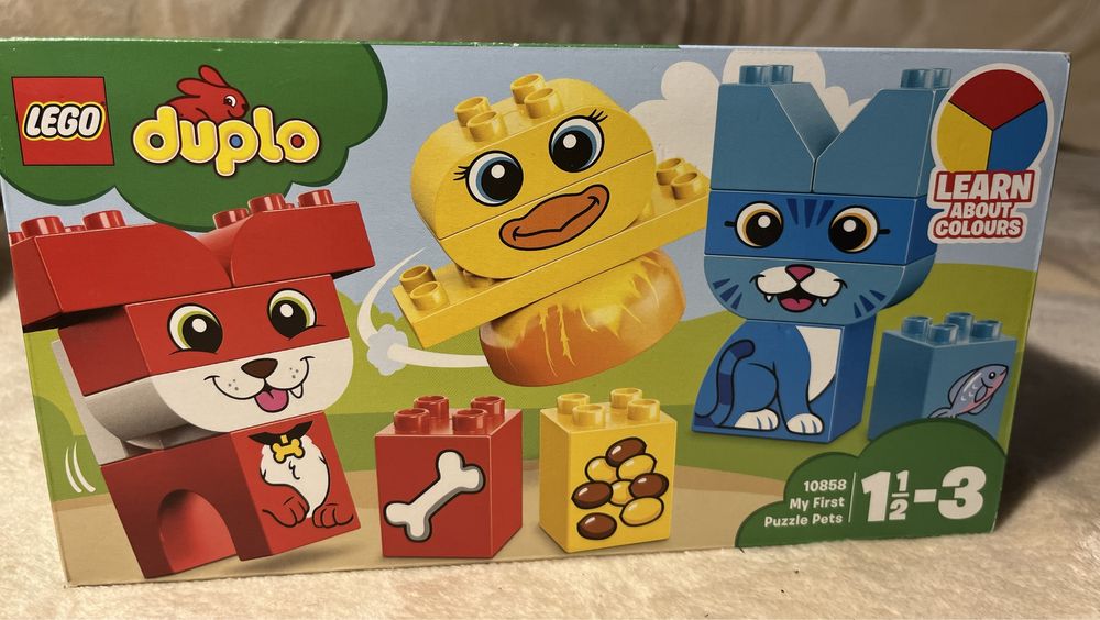 Lego duplo zwierzaki 10858 Moje pierwsze zwierzątka