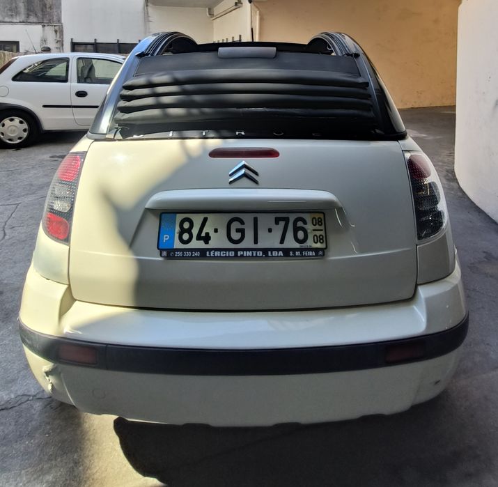 Citroen C3 Pluriel Cabrio Exclusive ano 2008 apenas 89 mil kms!