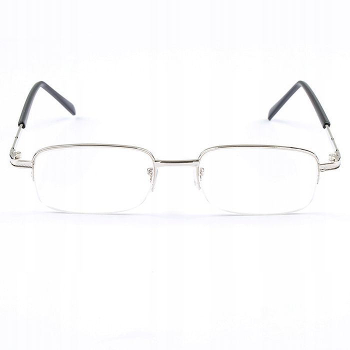 Okulary Korekcyjne Metalowe Minusy Od -1 Do -6 Solidne Trwałe