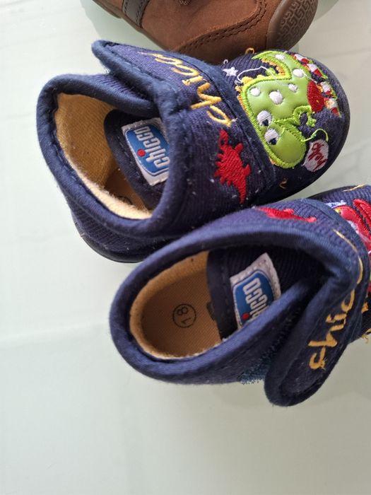 Pack CHICCO - Calçado Bebe Nr 16 e Nr 18