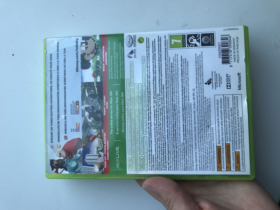Disney Infinity, Б/В, англійська версія - диски для Xbox 360