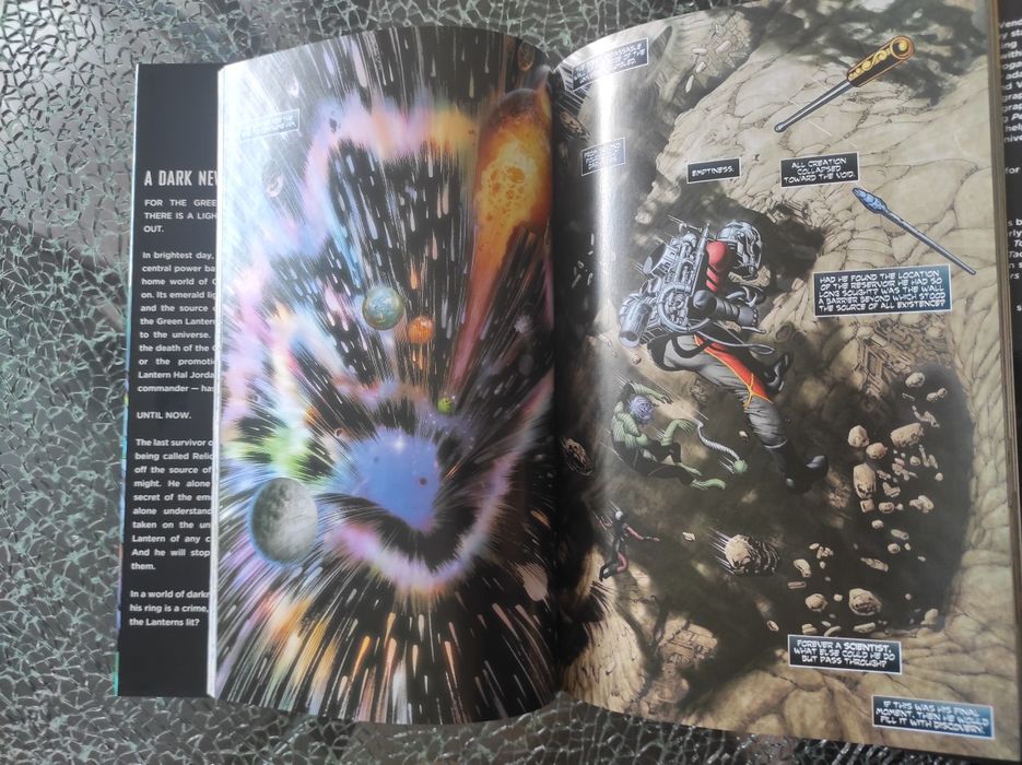 Green Lantern Vol. 4 Hardcover Dark Days by Robert Venditti & Billy Tan DC Comics Banda desenhada