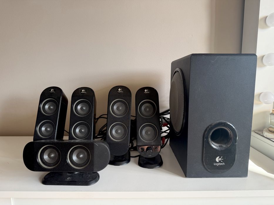 Logitech X-530 5.1 – zestaw głośników komputerowych + subwoofer