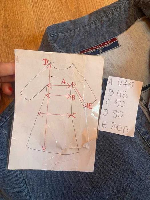 Sukienka jeans dzins prostota basic trapez labella s m 36 38