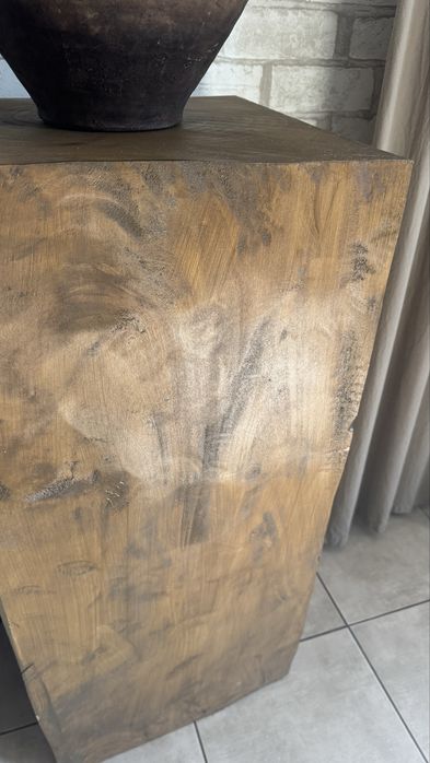 Тумбы с натурального спила дерева