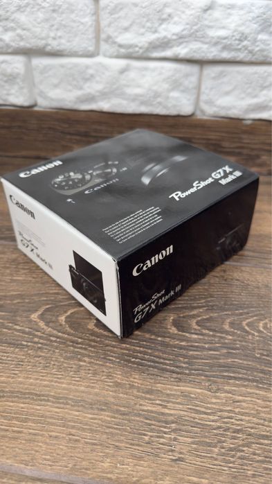 Фотоаппарат Canon Powershot G7 X Mark III Black (3637C013)