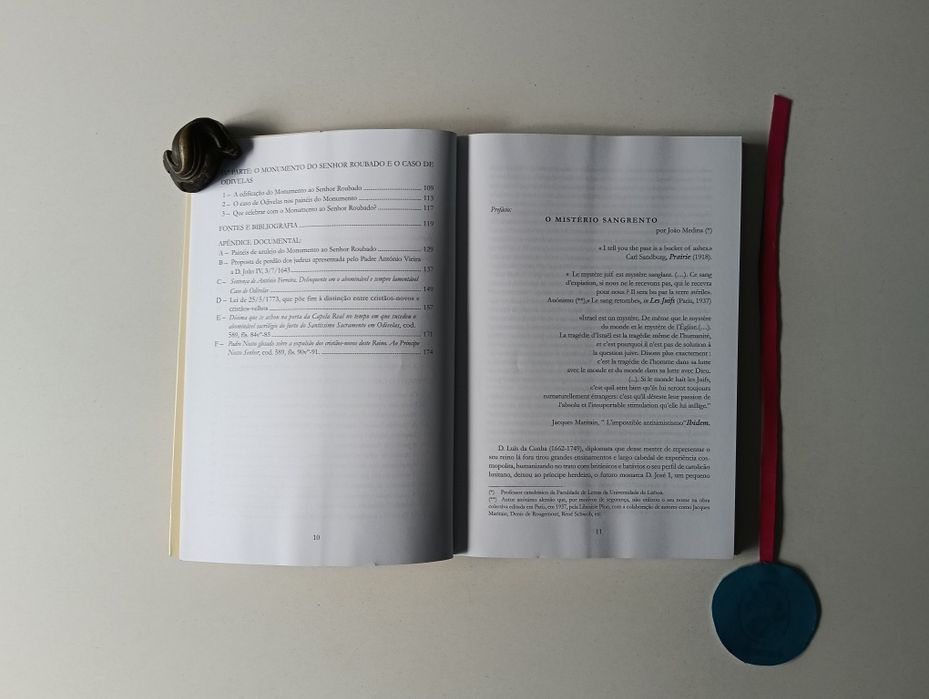 O senhor roubado, A inquisição e a questão judaica