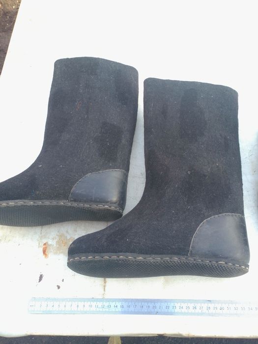 Валенки с подошвой, новые