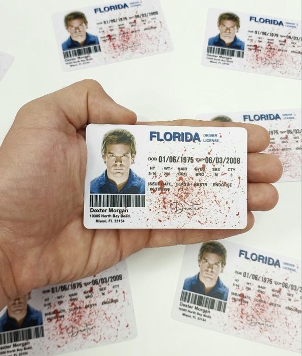 ПОДАРОК НА ЛЮБОЙ СЛУЧАЙ, Сувенир Декстера моргана, dexter morgan souvenir, сувенірні права декстера