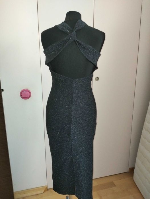 NOWA wieczorowa brokatowa sukienka marki Pull and Bear rozmiar M