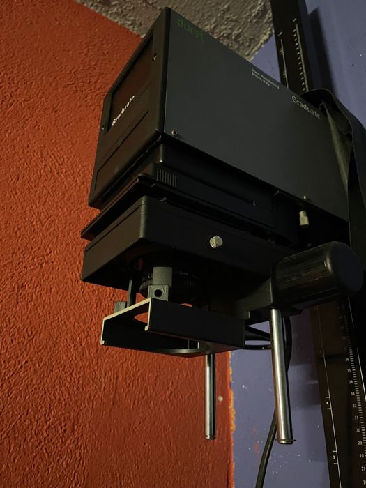 Ampliador de fotografia preto e branco