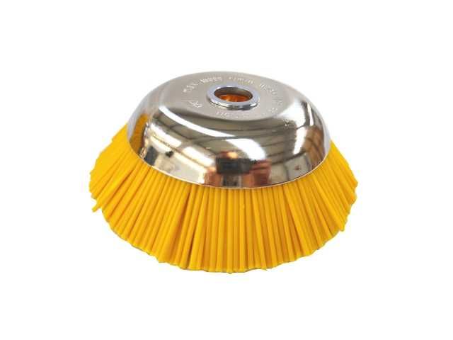 Szczotka do czyszczenia kostki brukowej nylonowa do kosy 200mm